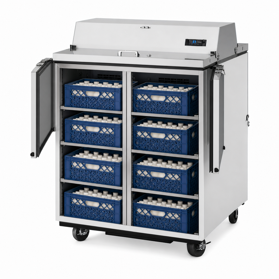 8-Crate Capacity