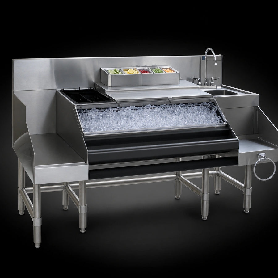 Combi Ice Bin/Condiment Dispenser