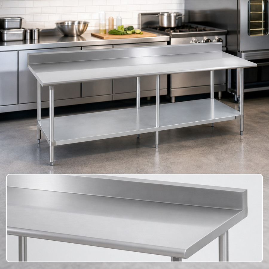 18/400 Series Stainless Steel Reinforced Top
