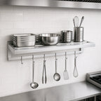 Thumbnail image #3 for Channel Manufacturing TWS1860 60"W x 18"D All-Welded Tubular Aluminum Wall Shelf