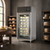Thumbnail image #3 for Omcan Affinacheese® Single-Section Reach-In Cheese Drying Cabinet, 330 lb Capacity, Self-Contained Top-Mounted Refrigeration, Glass Display Door