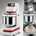 Thumbnail image #3 for Univex Silverline SL50 Fixed-Bowl Spiral Dough Mixer, 70 Qt., 110 lb. Capacity, 3-Phase
