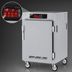 Thumbnail image #3 for Metro C5 8 Series Mobile Pass-Thru Half-Height Controlled Temperature Holding Cabinet, 8 Full-Size Pan Capacity, Lip Load Slides