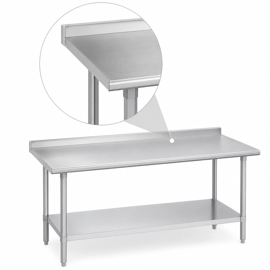 16-Gauge 400 Series Stainless Steel Top