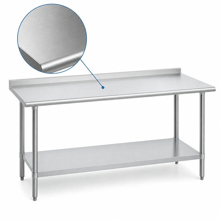 14-Gauge 300 Series Stainless Steel Top