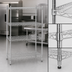 Thumbnail image #3 for Advance Tabco Special Value Series Heavy Duty Chrome Plated Wire Shelf, 42 x 21 Inches