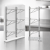 Thumbnail image #3 for Eagle Valu-Gard Prepackaged Adjustable Post Wire Wall-Mount End Unit for 21-Inch Deep Shelves
