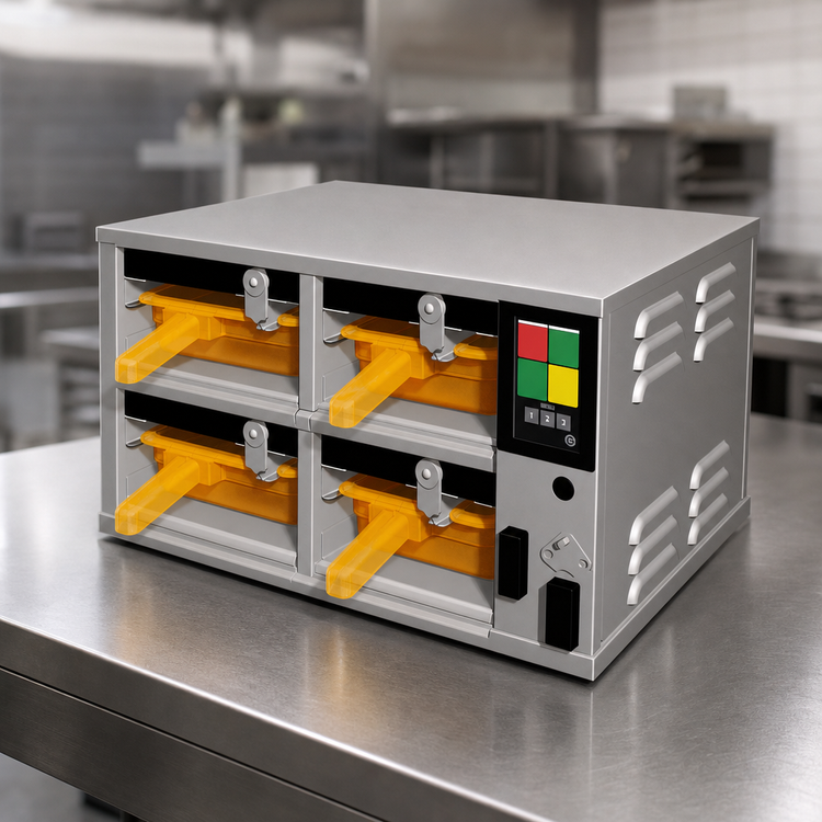 Product image #4 for Duke ReadyFlex 2x2 Hot Holding Cabinet for 2.5-Inch Deep Pans