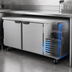 Thumbnail image #4 for Beverage-Air UCF67AHC Two-Section Undercounter Side-Mount Freezer, 67-Inch Wide, 20.08 Cu. Ft., Solid Doors