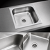 Thumbnail image #3 for Eagle Group Seamless Weld-In One-Compartment Sink, 10 x 14 x 5 Inch Bowl, 304 Stainless Steel