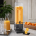 Thumbnail image #3 for Cal-Mil Squared 1-1/2 Gallon Single Beverage Dispenser with Ice Chamber, Spigot, and Drip Tray