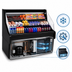 Thumbnail image #3 for Howard-McCray Ovation Series 51-Inch Self-Contained Open Merchandiser, 44-Inch High, Straight Plexi, Black, LED Lighting