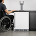 Thumbnail image #4 for Summit Commercial 24-Inch Wide ADA-Compliant White Twin Tap Wine Kegerator
