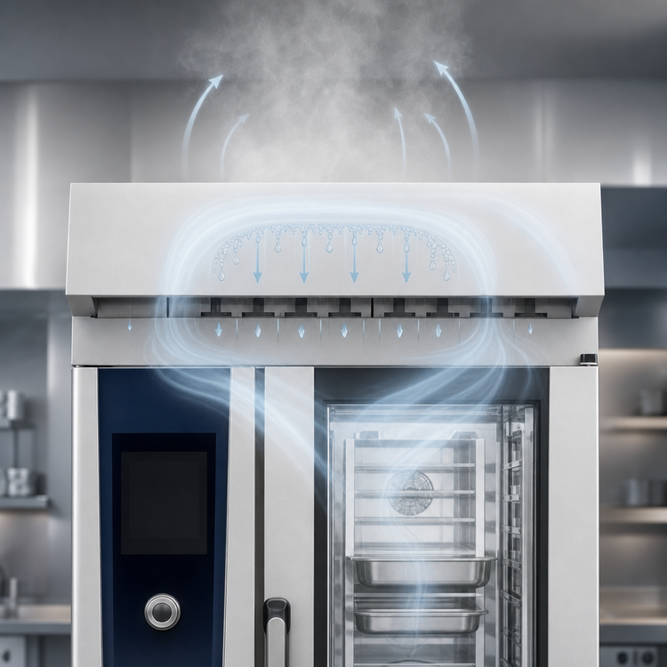 Product image #3 for RATIONAL UltraVent Type II Ventless Recirculating Condensation Hood for Combi-Duo 6- and 10-Half-Size Electric Units