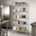 Thumbnail image #3 for EAGLEbrite 5-Tier Wire Shelving Starter Unit, 48