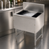 Thumbnail image #3 for Advance Tabco Prestige 24-Inch Stainless Steel Bar Ice Chest Without Cold Plate, 15-Inch Deep Bin, 80 lb Capacity