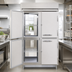 Thumbnail image #3 for Continental Refrigerator Designer Line D2FNSSPTHD 2-Section Pass-Thru Freezer with Half Solid Doors