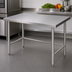 Thumbnail image #3 for 60-Inch x 18-Inch Stainless Steel Open Base Work Table