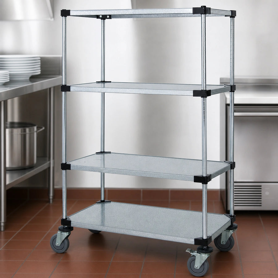 Four Solid Shelves
