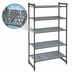 Thumbnail image #3 for Cambro Camshelving Basics Plus 5-Tier Stationary Polymer Shelving Starter Unit, 18