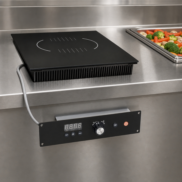 Product image #3 for DIPO Induction 1-Burner Drop-In Induction Range with Separately Mounted Digital Controls