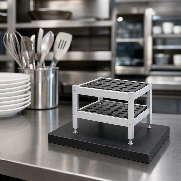 Product image #3 for Fermostock Miniature Stationary Cantilevered Shelving Sample Kit