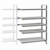 Thumbnail image #3 for Cambro Camshelving Elements XTRA 5-Tier Stationary Add-On Shelving Unit, 21