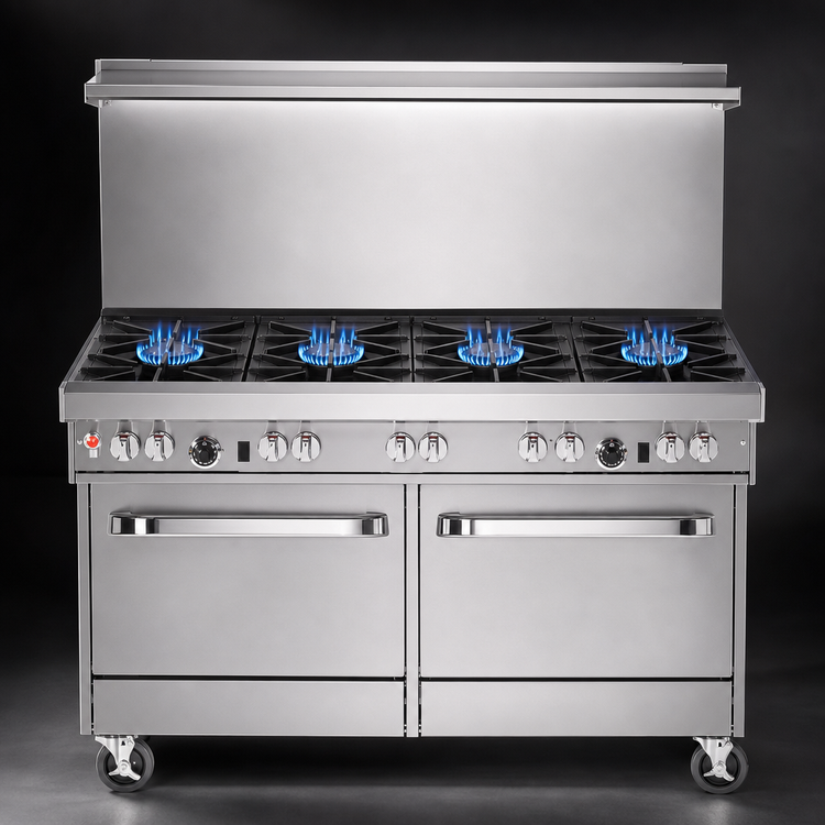 Product image #3 for Southbend Ultimate 60-Inch Gas Restaurant Range with 4 Burners, 36-Inch Charbroiler and 2 Standard Ovens