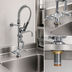 Thumbnail image #3 for T&S Brass Mini Pre-Rinse Unit, Single-Hole Deck Mount, 6