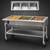 Thumbnail image #3 for Eagle Group Portable Electric Hot Food Table with 3 Dry Wells, Open Base, 51-Inch Wide, 208V/3-Phase