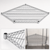 Thumbnail image #3 for Quantum 42 x 24 Inch 5-Sided Chrome-Plated Wire Shelf for 24-Inch Deep Adjacent Units