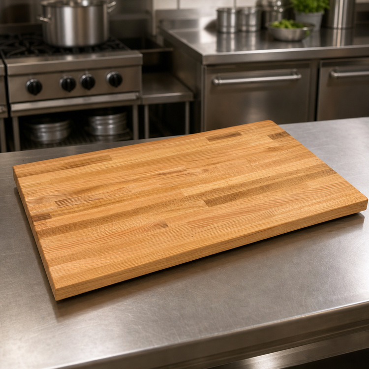 Product image #3 for John Boos Appalachian Red Oak Island Countertop, 60 x 30 x 1-1/2 Inch, Blended Edge Grain, Oil Finish