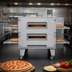 Thumbnail image #3 for Lincoln Impinger 3200 Series 3240-3V Triple Deck Electric FastBake Conveyor Pizza Oven Package
