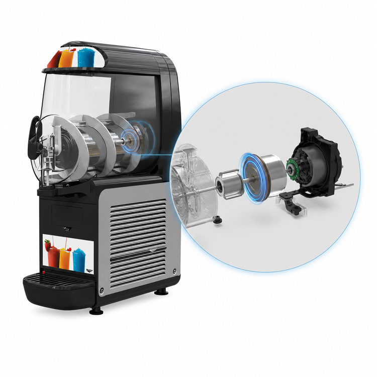 Product image #3 for Vollrath Frozen Beverage / Granita Countertop Dispenser, 1 10-Liter Bowl, Auto-Fill Ready