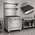 Thumbnail image #3 for Southbend Platinum 36-Inch Heavy Duty Sectional Gas Range with Standard Oven and 6 Open Burners
