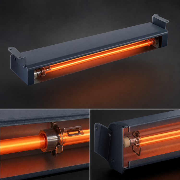 Product image #3 for Hatco Glo-Ray Narrow Max 30-Inch Unlighted Infrared Strip Heater