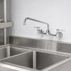 Thumbnail image #3 for Serv-Ware WF16-CWP Commercial Wall-Mount Faucet, 8-Inch Centers, 16-Inch Swing/Swivel Spout