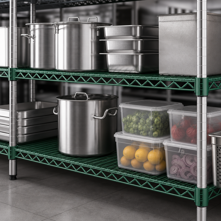 Heavy-Duty Shelf Construction