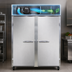 Thumbnail image #3 for Continental Refrigerator 2FEN Extra-Wide Two-Section Reach-In Freezer with Solid Doors