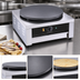 Thumbnail image #3 for Omcan 16-Inch Countertop Electric Crepe Maker with Cast Iron Plate