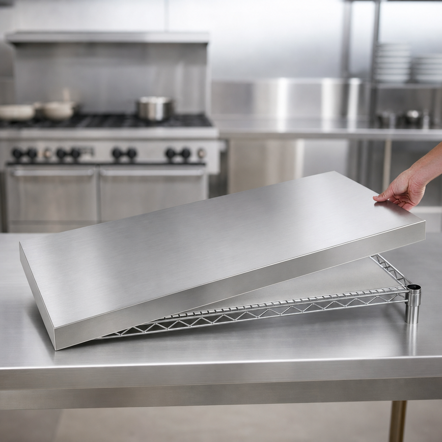 18-Gauge 304 Stainless Steel Construction