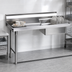 Thumbnail image #3 for Eagle Group 60-Inch Straight Soiled Dishtable with Left-to-Right Operation and 20 x 20 x 5 Sink