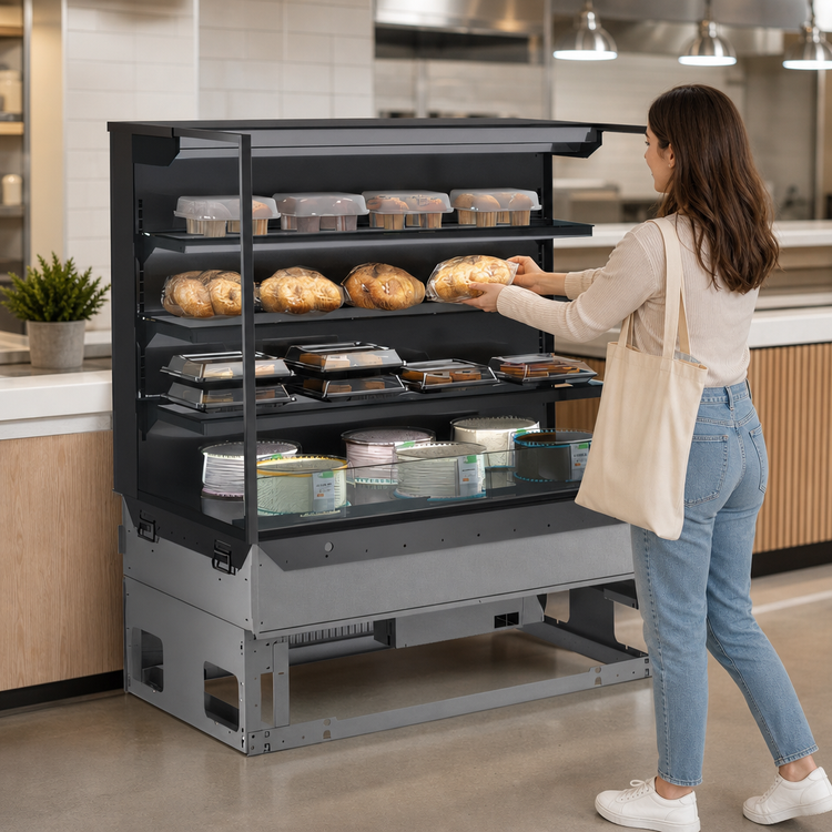 Product image #3 for Reveal® Self-Service Non-Refrigerated Slide-In Counter Display Case
