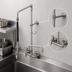 Thumbnail image #3 for T&S Brass EasyInstall Wall-Mount Pre-Rinse Unit with Add-On Faucet, 12