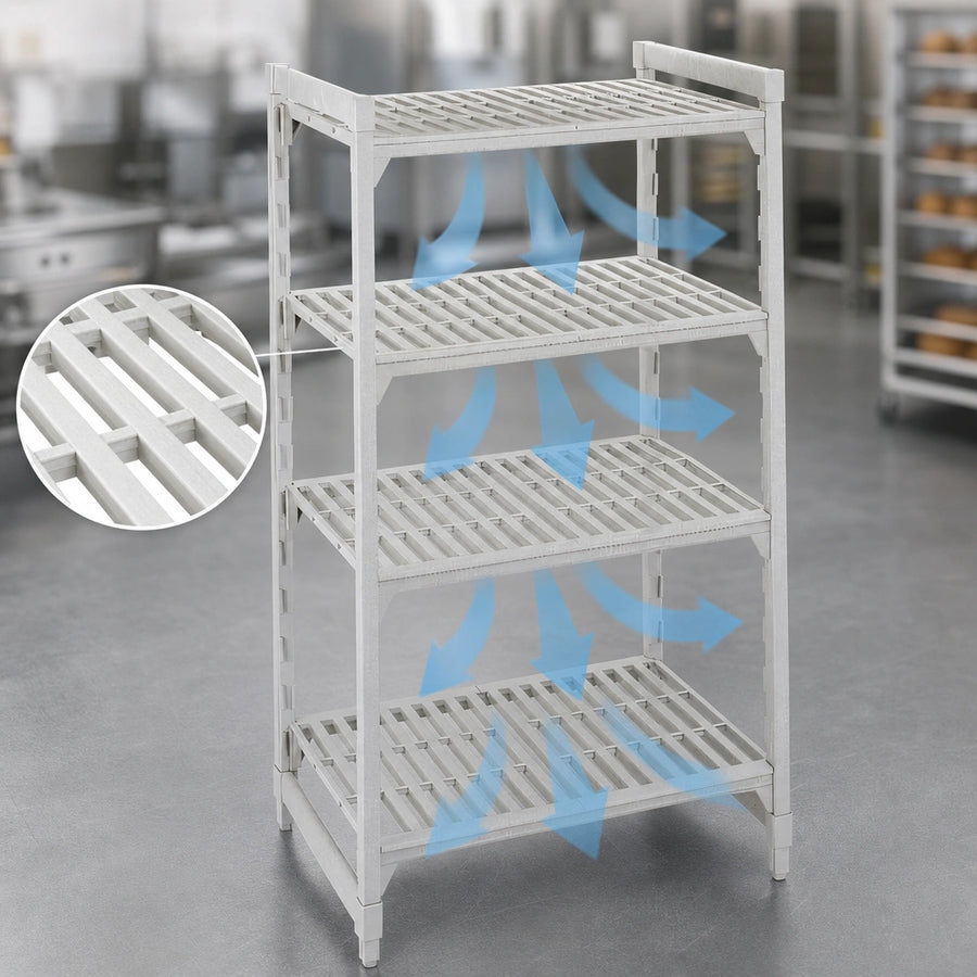 Vented Shelf Plates
