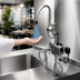 Thumbnail image #3 for T&S Brass ChekPoint Electronic Sensor Deck-Mount Single-Hole Gooseneck Touchless Faucet with Mixing Valve