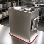 Thumbnail image #3 for Carter-Hoffmann (Middleby) PBH2S Heated Combination Plate and Base Heater, 2-Silo Enclosed Cabinet, Round 10-12" Plates, 208V