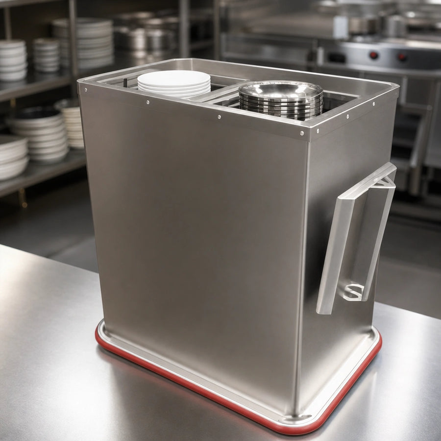 Dual-Silo Cabinet