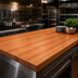Thumbnail image #3 for Boos Block American Cherry Edge Grain Kitchen Countertop, 144