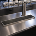 Thumbnail image #3 for Micro Matic Surface Mount Stainless Steel Drip Tray Trough with Perforated Screen, 39 Inch x 8 Inch